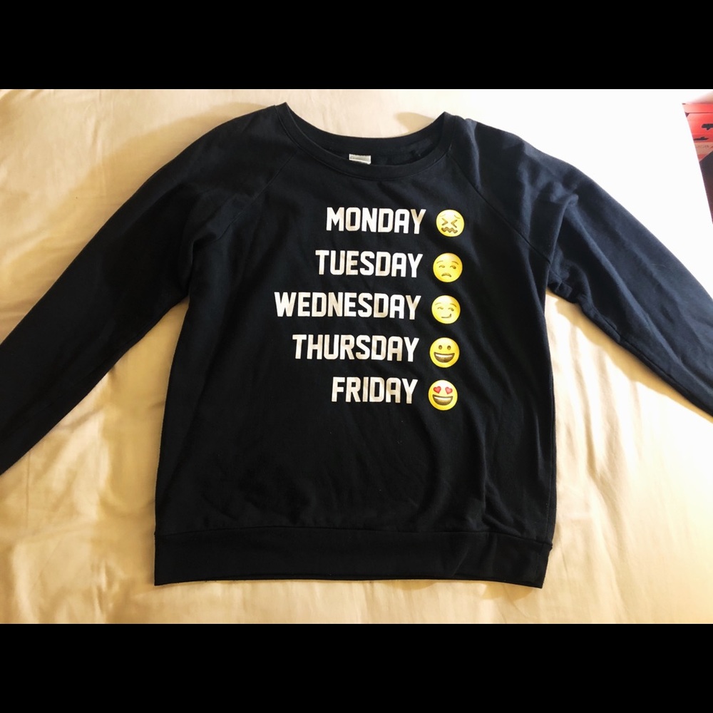 Monday - Friday Emoji Sweater™️😍